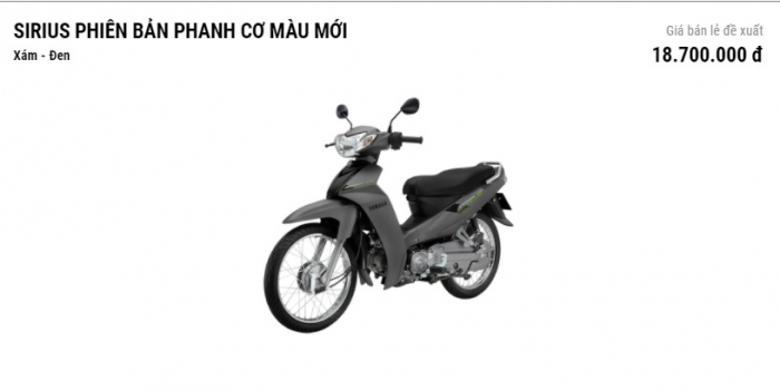 Yamaha Sirius 2022 ra mắt với diện mạo lột xác, điều chỉnh giá bán khiến Honda Wave Alpha 'e ngại'