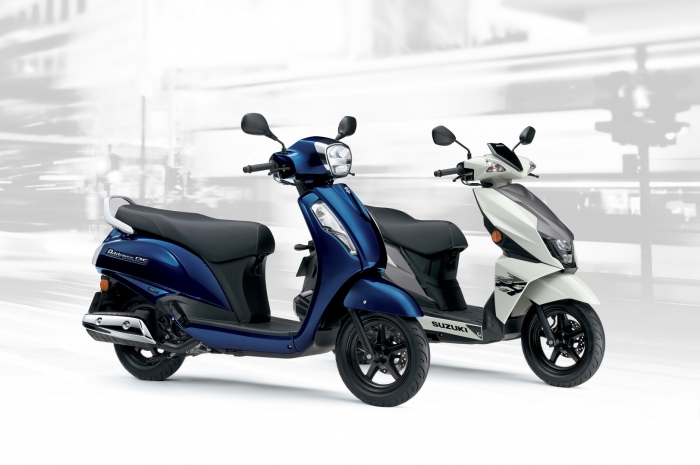 Suzuki 'thách thức' Honda Vision bằng bộ đôi xe máy mới, rục rịch về đại lý với thiết kế đẹp mê mẩn