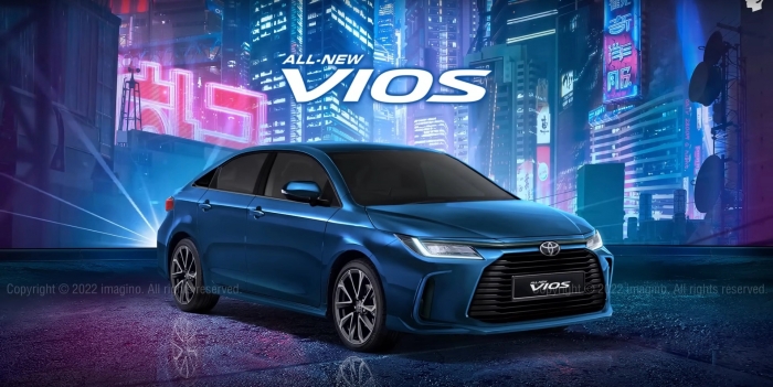 'Vén màn' loạt nâng cấp trên Toyota Vios 2023: Ra mắt vào 9/8, đặt dấu chấm hết cho Hyundai Accent