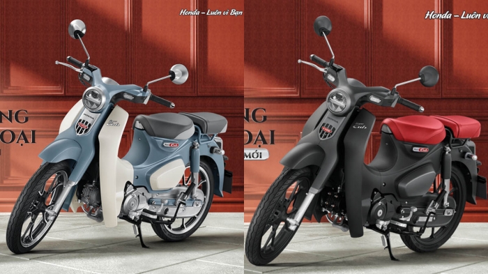 Honda Super Cub C125 bản đen nhám có giá cao không tưởng nhờ biển số ngũ quý 9