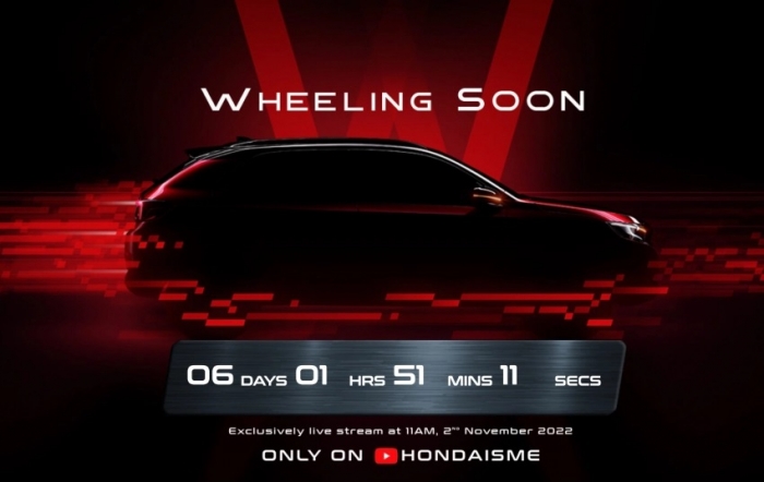 Honda ra mắt 'át chủ bài' vào tuần tới: 'Đàn em' HR-V, đối đầu Toyota Raize