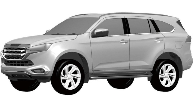 SUV 7 chỗ Isuzu mu-X thế hệ mới