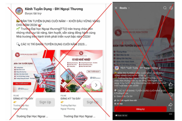 dai-hoc-ngoai-thuong-phat-canh-bao-ve-thu-doan-gia-mao-nha-truong