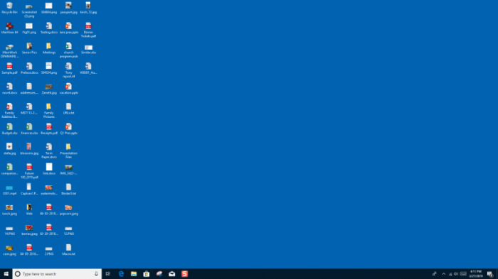 Cách thay đổi kích thước icon trên Windows