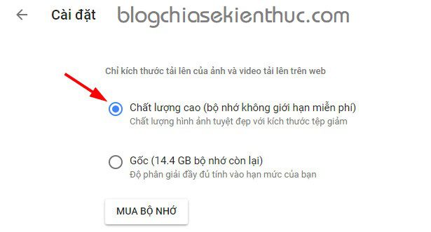 Cách lưu ảnh và video HD trên google drive không hạn chế và miễn phí