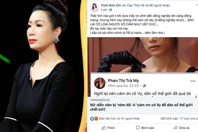 Sao Việt phẫn nộ trước phát ngôn của Trà My về dịch Covid-19: 'Không thể xem là đồng nghiệp'