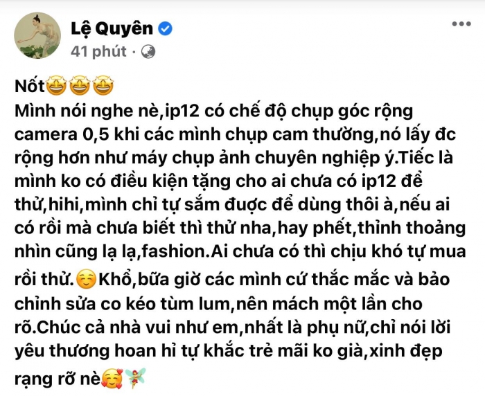 Le-quyen-chinh-thuc-len-tieng-phan-hoi-sau-khi-bi-cu-dan-mang-ban-tan-viec-chinh-anh-qua-da