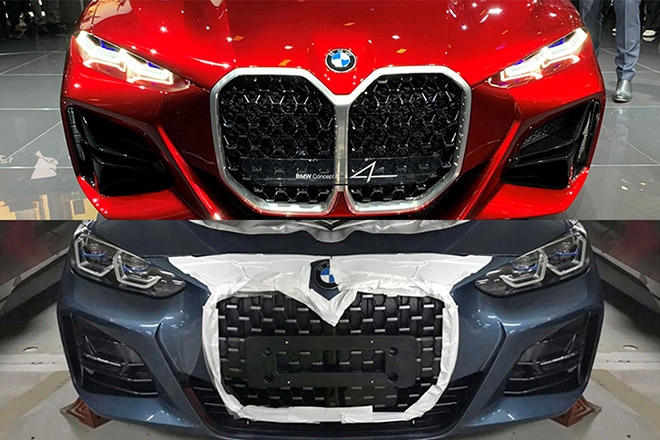 BMW 4 Series coupe lộ diện với vẻ đẹp ‘ngây ngất’ cùng lưới tản nhiệt khổng lồ