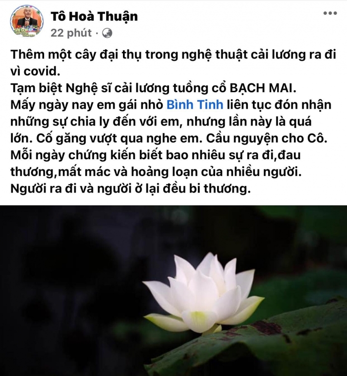 nghệ sĩ Bạch Mai 