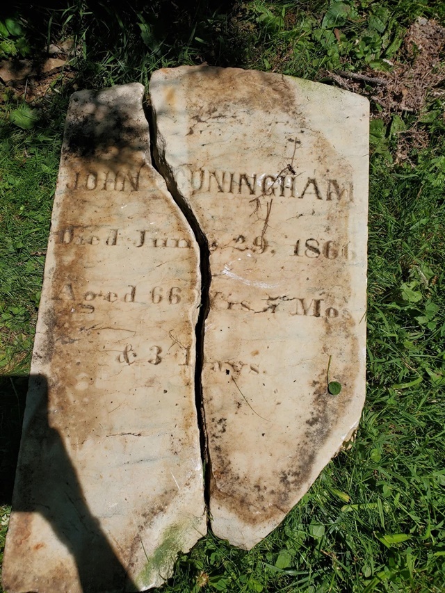 found-a-tombstone-while-digging-out-a-pond-in-my-backyard-v0-ypt0gx7glind1_11zon