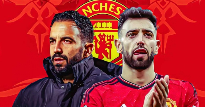 M&acirc;u thuẫn với Carrick, Bruno Fernandes tr&ecirc;n đường rời Man United để t&aacute;i hợp Ruben Amorim ở AC Milan?