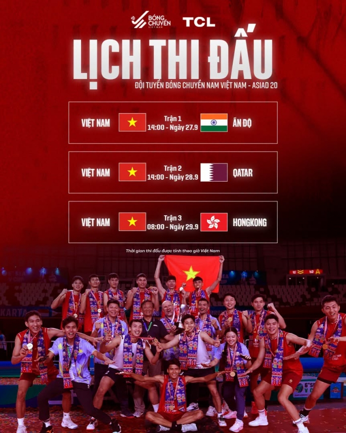Xem TRỰC TIẾP b&oacute;ng chuyền Việt Nam vs Ấn Độ ở đ&acirc;u, k&ecirc;nh n&agrave;o? Link trực tiếp b&oacute;ng chuyền ASIAD 2026