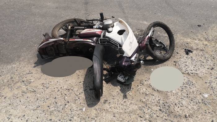 X&oacute;t xa người đ&agrave;n &ocirc;ng đi Honda Dream bị xe tải c&aacute;n thương t&acirc;m, thiệt mạng tại chỗ ảnh 1