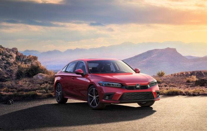 Honda Civic 2022 lộ diện trước ngày ra mắt: Diện mạo khiến Toyota Camry, Hyundai Elantra choáng váng ảnh 2