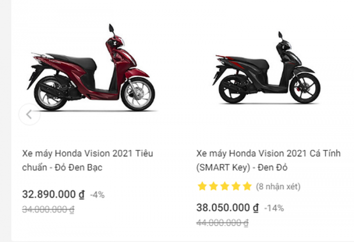 Honda Vision 2021 bất ngờ giảm sốc chỉ còn 32 triệu, thời điểm quất xe ngon giá rẻ cho khách Việt ảnh 1