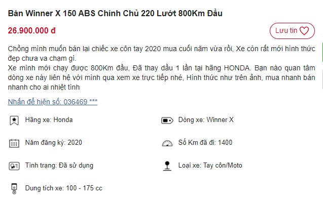 Chiếc Honda Winner X giá chỉ còn 27 triệu, rẻ hơn Yamaha Exciter tận 15 triệu: Cơ hội săn xe cực hời ảnh 1