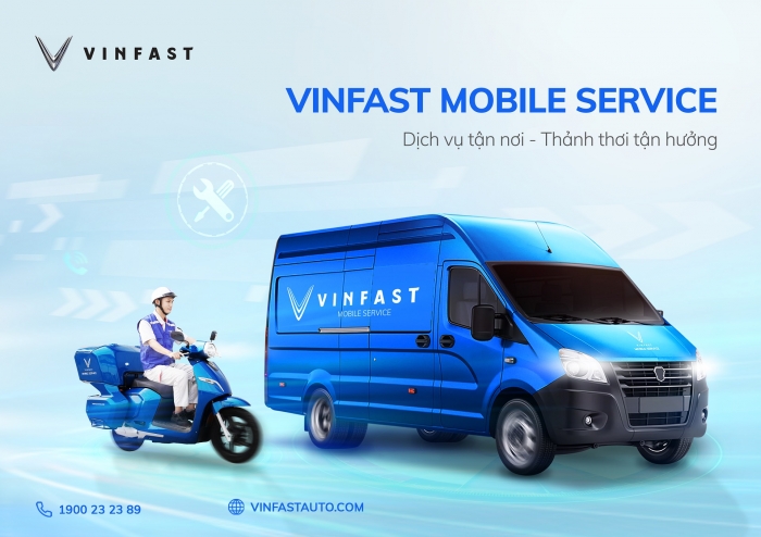 VINFAST TRIỂN KHAI DỊCH VỤ SỬA CHỮA LƯU ĐỘNG CHÍNH HÃNG ĐẦU TIÊN TẠI VIỆT NAM ảnh 1