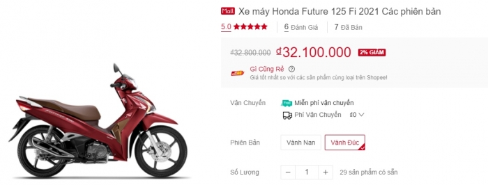 Nối gót Honda Air Blade, Wave Future hạ giá sập sàn, rẻ nhất chỉ từ 30 triệu so kè Yamaha Jupiter ảnh 2