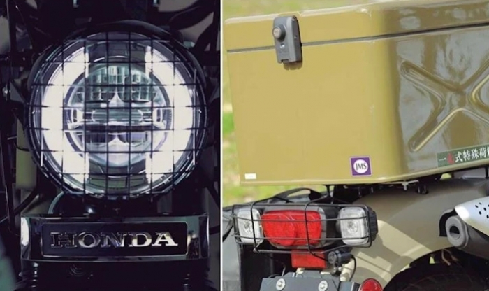 Mẫu xe số đàn anh Honda Super Cub gây sốt với trang bị ngầu đét, giá độ bằng chiếc Honda Vision Việt ảnh 3