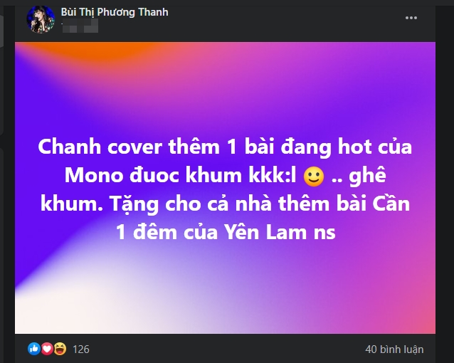 Sau màn 'ú òa' cực phiêu của MONO, ca sĩ Phương Thanh báo tin vui lớn tới fan em trai Sơn Tùng MTP ảnh 1