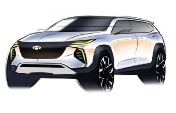 Hyundai Santa Fe thế hệ mới rục rịch trình làng, quyết ‘đánh bại’ Toyota Fortuner, Honda CR-V 2022 ảnh 1
