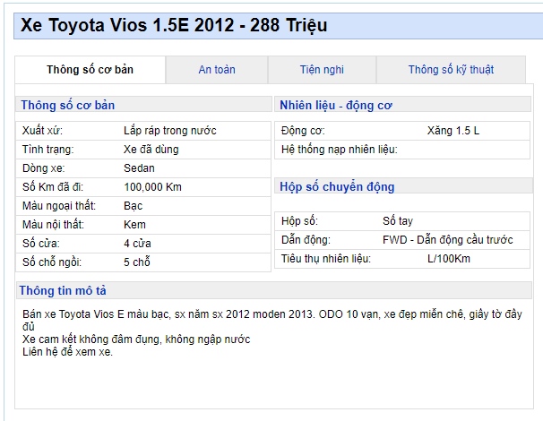 'Mắt nhắm mắt mở' trước chiếc Toyota Vios rao bán giá 288 triệu, rẻ hơn Kia Morning mới 100 triệu ảnh 1