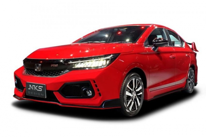 Honda City 2020 biến hình thành Honda Civic Type R chỉ với gói trang bị đơn giản