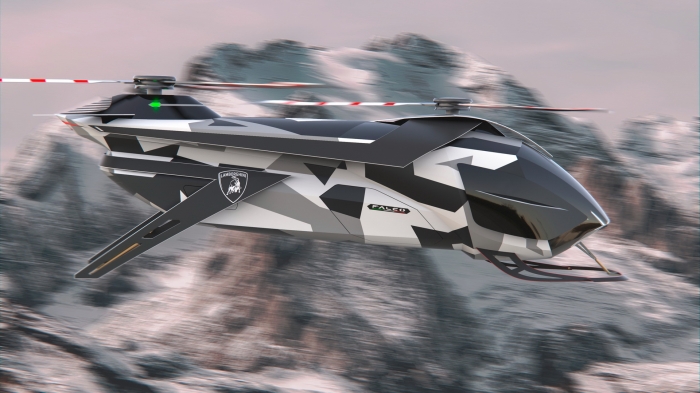 Siêu xe chưa là gì, Lamborghini chuẩn bị có cả siêu trực thăng