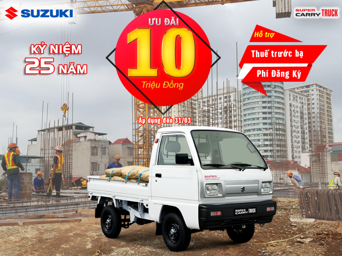 Suzuki Việt Nam khuyến mại hàng loạt mẫu xe hot nhân dịp sinh nhật 25 năm