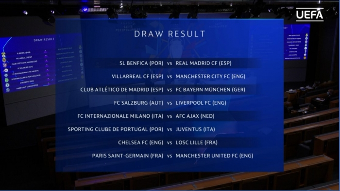 Kết quả bốc thăm lại vòng 1/8 - Champions League: MU thoát hiểm thần kỳ, Ronaldo gặp lại 'mồi ngon'