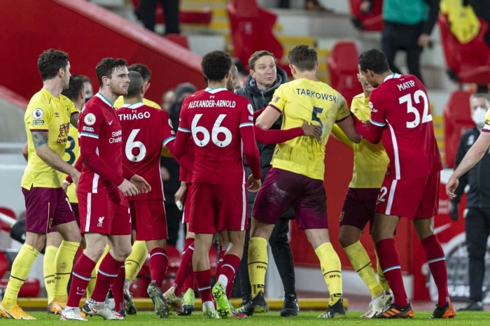 Xem trực tiếp bóng đá Burnley vs Liverpool 2h15 hôm nay - vòng 37 Ngoại hạng Anh ở đâu? Kênh nào?