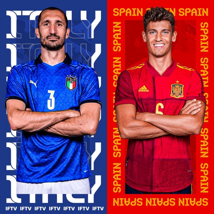 Link xem trực tiếp Italia vs Tây Ban Nha 7/7 - Bán kết EURO 2021: Azzurri khẳng định đẳng cấp