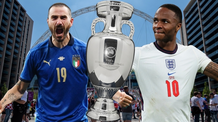 Trực tiếp bóng đá Italia vs Anh 2h00 ngày 12/7 - Chung kết EURO 2021: Link trực tiếp EURO VTV3 HD
