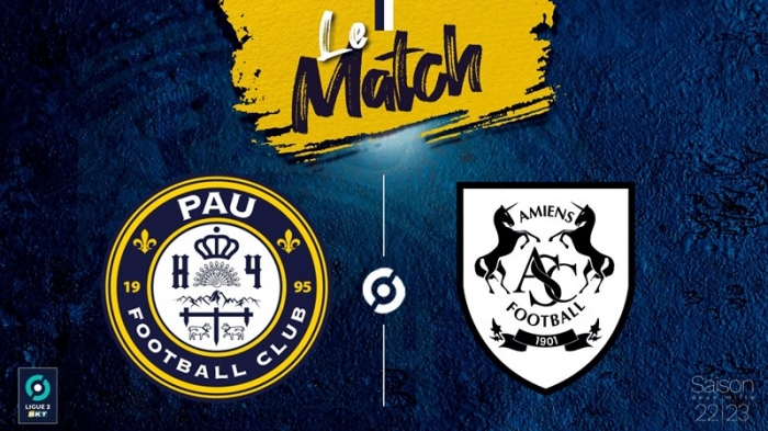 Xem trực tiếp bóng đá Pau FC vs Amiens ở đâu, kênh nào? Link xem Pau FC HD