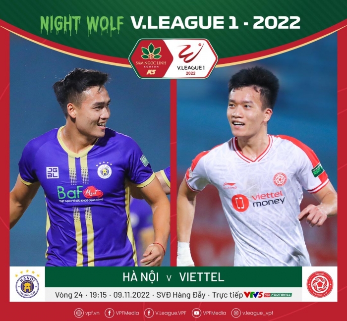 Xem trực tiếp bóng đá Hà Nội vs Viettel ở đâu, kênh nào? Link xem trực tiếp V.League 2022 Full HD