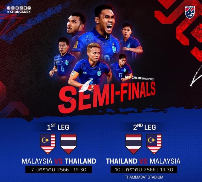 Lịch thi đấu AFF Cup 2022 hôm nay 7/1: Kình địch ĐT Việt Nam nguy cơ bị loại; Malaysia vs Thái Lan