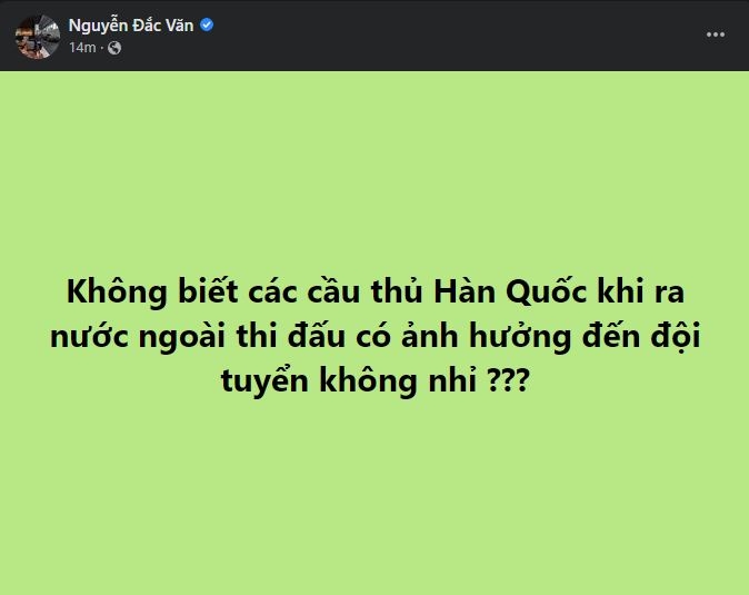 HLV Park lo ĐT Việt Nam mất ngôi sao số 1, người đại diện Quang Hải bất ngờ gửi thông điệp đanh thép