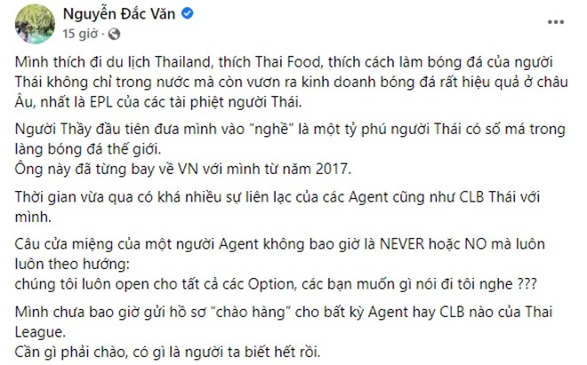 Người đại diện bất ngờ lên tiếng, sự thật vụ Quang Hải bị 2 đại gia Đông Nam Á từ chối được hé lộ