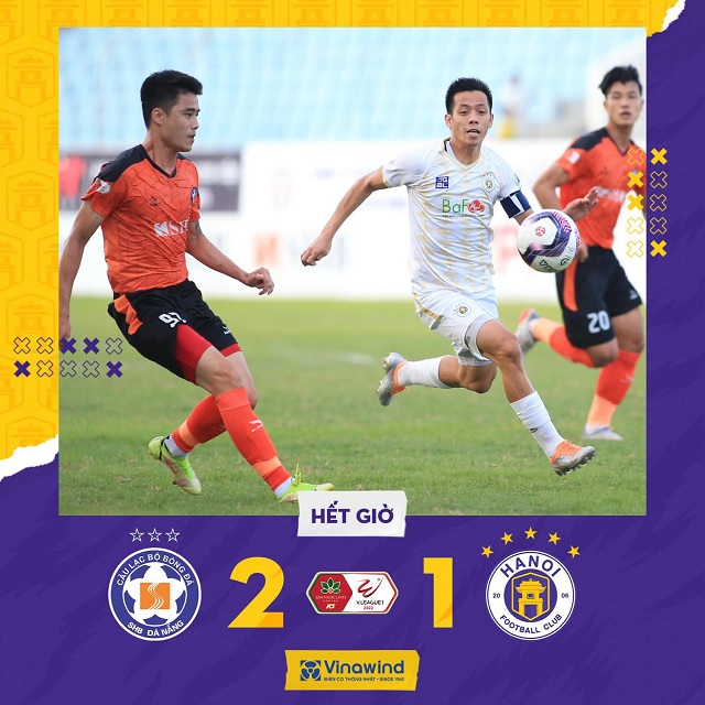 Trò cưng HLV Park mắc lỗi, Hà Nội FC nhận trái đắng đầu tiên ở V.League 2022 hậu chia tay Quang Hải