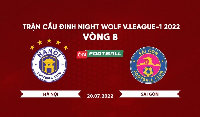 Xem trực tiếp bóng đá Hà Nội vs Sài Gòn ở đâu, kênh nào? Link xem trực tiếp V.League 2022 Full HD