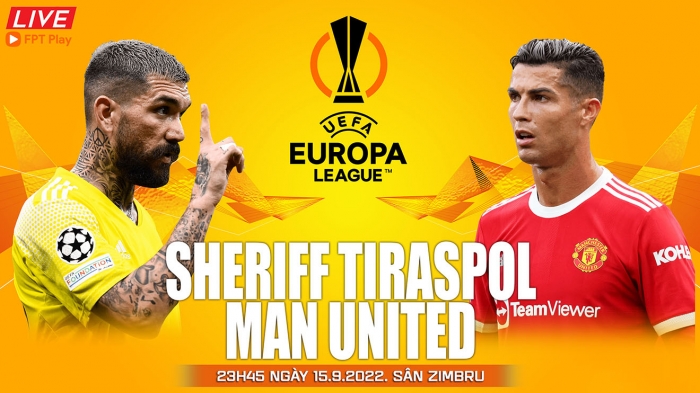 Xem trực tiếp bóng đá MU vs Sheriff ở đâu, kênh nào? Link xem trực tiếp MU Europa League Full HD