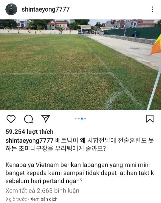 Nguy cơ bị loại sớm vì thua U23 Việt Nam, đồng hương HLV Park bất ngờ chỉ trích BTC SEA Games 31