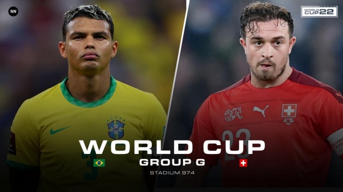 Trực tiếp bóng đá Brazil 0-0 Thụy Sĩ, bảng G World Cup 2022: Thế trận giằng co căng thẳng