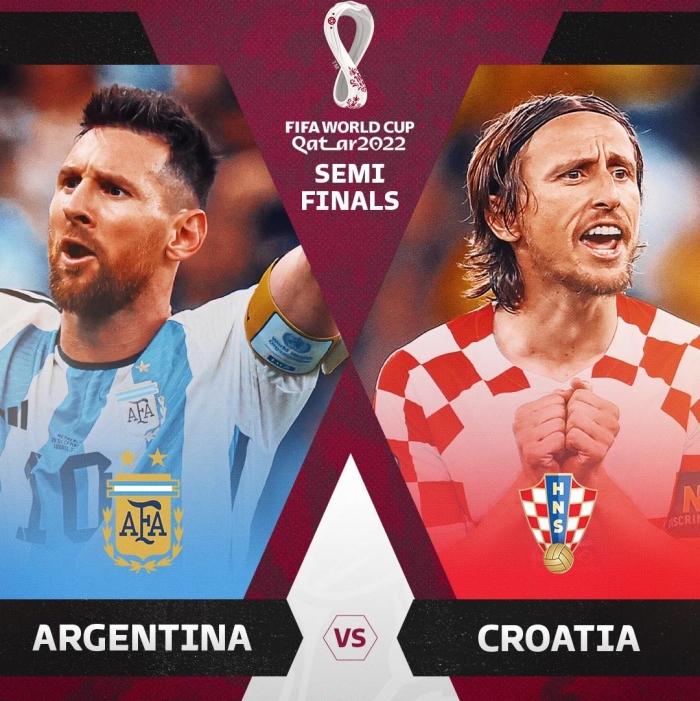 Danh tính tổ trọng tài trận Argentina vs Croatia: Messi đặt một chân vào chung kết World Cup 2022?