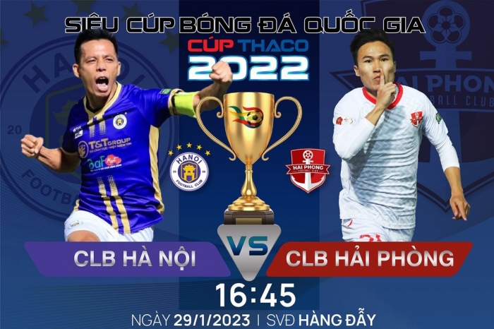 Trực tiếp bóng đá Hà Nội vs Hải Phòng - Siêu cúp Quốc gia 2022: Quả Bóng Vàng Việt Nam sớm lộ diện?