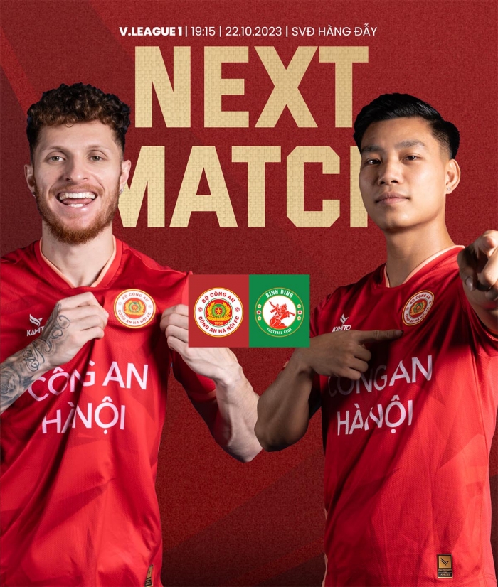 Trực tiếp bóng đá CLB CAHN vs Bình Định - Vòng 1 V.League 2023/24: Văn Lâm làm lu mờ FIlip Nguyễn?