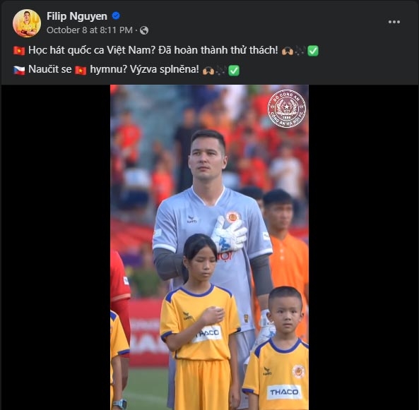 Tin bóng đá tối 10/10: Filip Nguyễn 'sẵn sàng' lên tuyển; ĐT Việt Nam rộng cửa bứt phá trên BXH FIFA