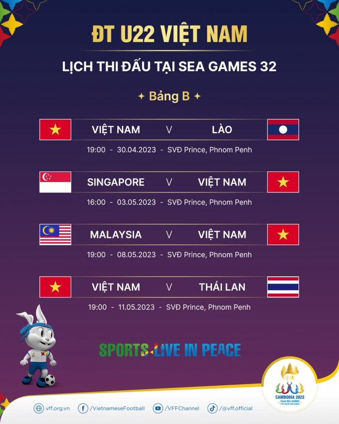 U22 Việt Nam nhận tin vui từ BTC SEA Games 32, HLV Troussier 'thở phào' trước hành trình bảo vệ HCV
