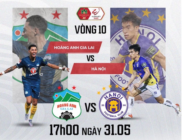 Trực tiếp bóng đá HAGL vs Hà Nội - Vòng 10 V.League 2023: Dàn sao ĐT Việt Nam thi nhau tỏa sáng?