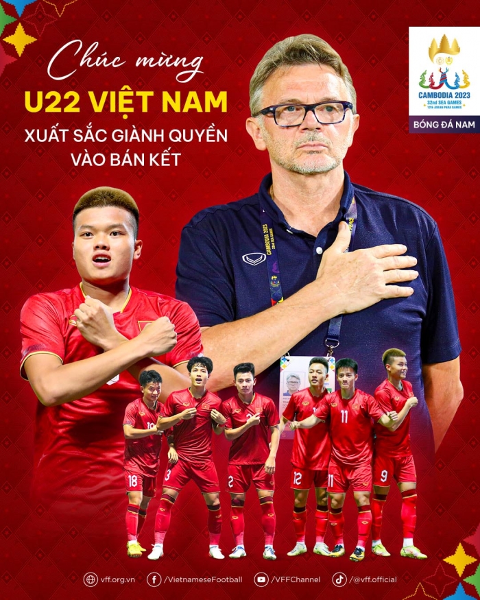 Sớm giành vé vào bán kết SEA Games 32, U22 Việt Nam bất ngờ nhận 'cảnh báo' trước đại chiến Thái Lan